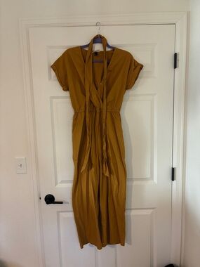 Universal Thread Mustard Yellow Jumpsuit